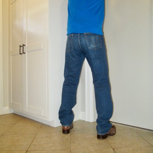 Dolce and Gabbana, D&G Line, Men's Made in Italy Blue Jeans - Size 34W - Picture 7 of 12